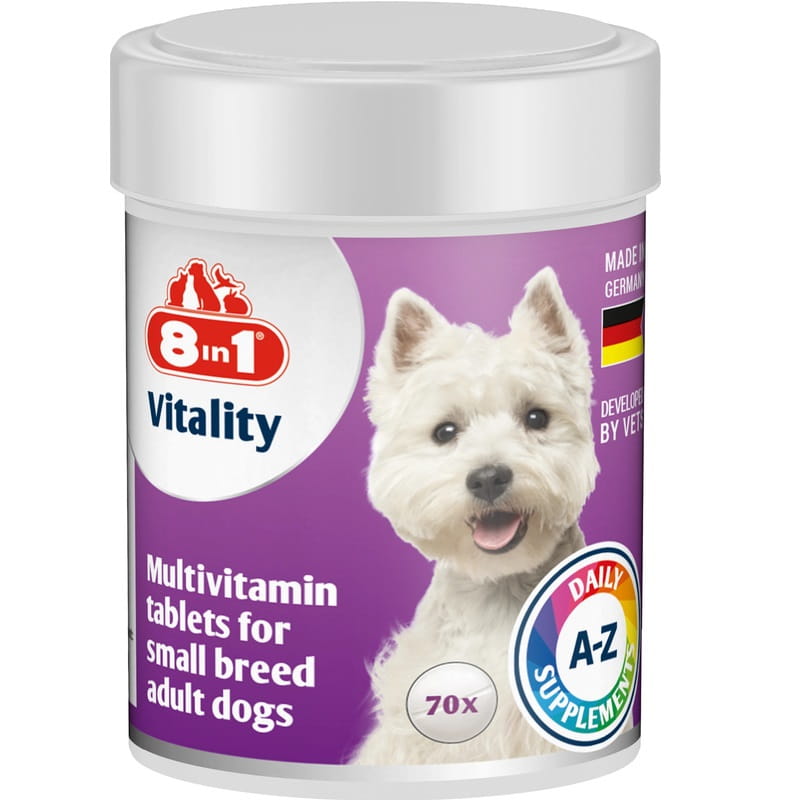 8in1 Vitality Multiwitaminy Witaminy dla psów małych ras 70 tabletek 2.jpg